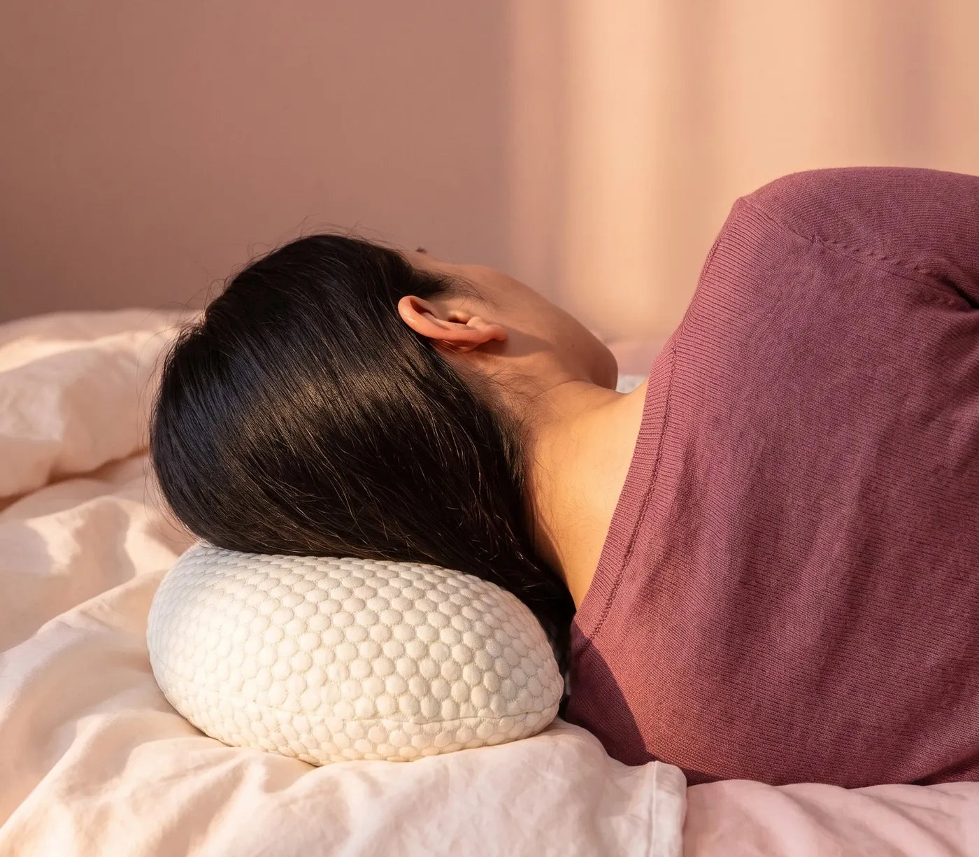 L'appui tête et nuque à 45 degrés